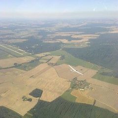 Flugwegposition um 13:11:35: Aufgenommen in der Nähe von Okres Tábor, Tschechien in 1819 Meter
